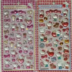 正規品‼️ボンボンドロップシール サンリオ ハローキティ 第二弾 2枚セット