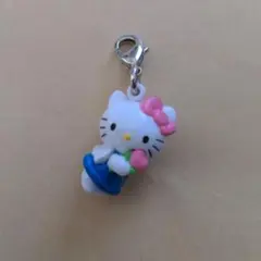 キティ　根付　ファスナーチャーム　ファスナーマスコット　レア　天使　エンジェル