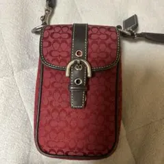 COACH スマホショルダーバッグ