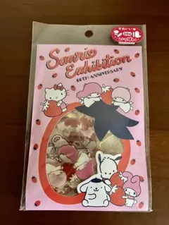 【新品】サンリオ展限定！60周年 キャラクターシール 20個入り　ぷっくりシール
