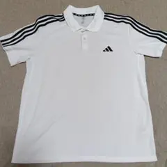adidas アディダス スポーツウェア スリーストライプス ポロシャツ