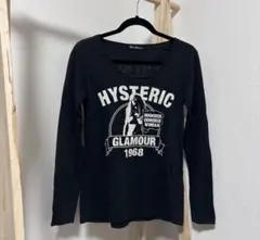 【激レア】ヒステリックグラマー　ロンT ゆるだぼ　黒　Tシャツ　ビッグロゴ HYSTERIC GLAMOUR（ヒステリックグラマー）の「POP GROUP T