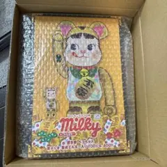 BE@RBRICK 招き猫 金&銀セット 透明メッキ 千万両 400％のみ - メルカリ