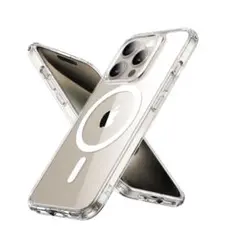 iPhoneケース iPhone 12ProMax クリア ワイヤレス充電対応