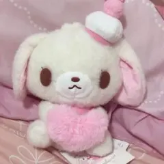 サンリオ シュガーバニーズ ふわふわハート くろうさ ぬいぐるみ