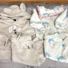 【人気セット】GAP ディズニー ミニー セットアップ ＆ モイモルン 上下