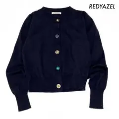 REDYAZEL レディアゼル★長袖カーディガン アソートボタン ブラック 黒のサムネイル