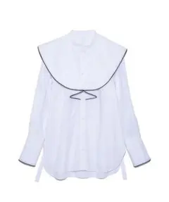 【最終値下げ】LILYBROWN♡肩開き3WAYブラウス♡ホワイト♡ビックカラー