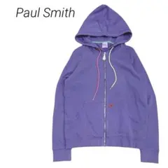 Paul Smithポールスミス　マルチカラージップアップパーカー　ロゴワッペン