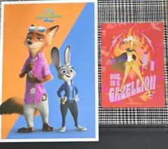 ズートピア2 ナムコ ポストカード セガ　ステッカー