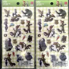 ズートピア　ペタペタシール