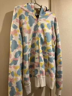 A BATHING APE マルチカモ　シャーク　パーカー