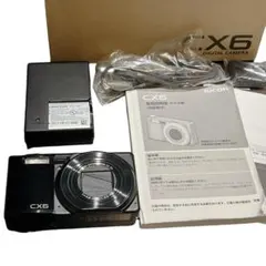 RICOH リコー CX6 デジタルカメラ ブラック 箱 付属品のサムネイル