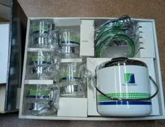 値下げしました!　昭和レトロ　サマータイム サンライズカラー ティーセット