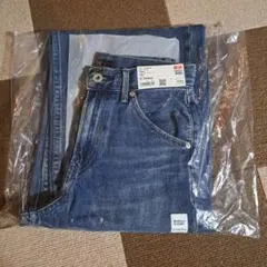 ユニクロ　バギー カーブジーンズ 67 Blue ウエスト21　未開封