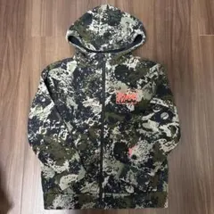 PUMA 迷彩フルジップパーカー 130