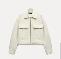 ZARA ブークレクロップド