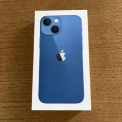 iPhone 13ミニ　ブルー　空箱