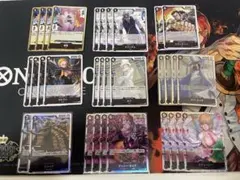 ワンピースカード　黒ルッチ　デッキパーツ　計32枚