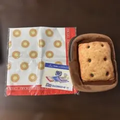 ドキドキくじ　アルフォート型ポーチ　チーズおかきハンカチーフ