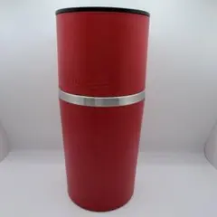 Cafflano オールインワン 手挽きコーヒーミル 赤