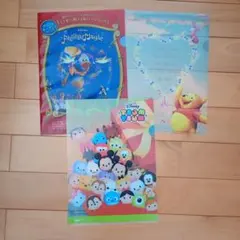 ディズニー クリアファイル 3枚セット