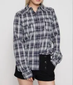 LAGUA GEM CHECK STUDS POCKET シャツのサムネイル