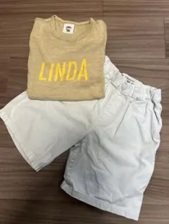 SMOOTHY ハーフパンツ&Tシャツセット　140のサムネイル