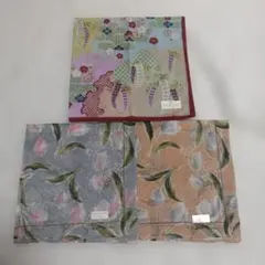 YUKIKO HANAI【新品未使用】ハンカチ3枚セット