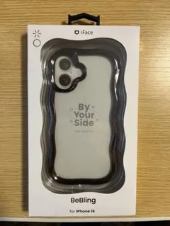 iFace BeBling iPhone16 ブラック　黒　スマホケース