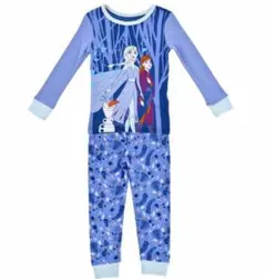 新品☆正規品☆Disney ディズニープリンセス アナ雪 キッズ パジャマ 青
