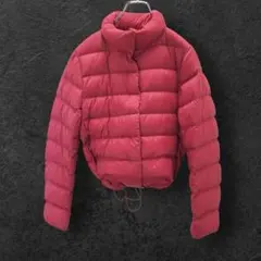 UNIQLO ウルトラライトダウンジャケット S 短丈　ドローコード　袋つき