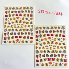 新品 ネイルシール キャラクター トムとジェリー 2枚セット
