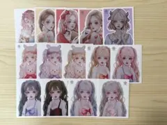 人物ステッカー