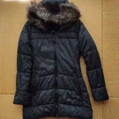 adidas フード付きブラックコート