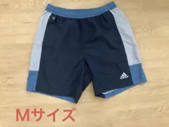 adidas PRSVE ハーフパンツ ネイビー＆グレー Mサイズ