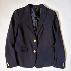 UNIQLO 紺ブレザー テーラードジャケット 金ボタン ネイビー レディースのサムネイル
