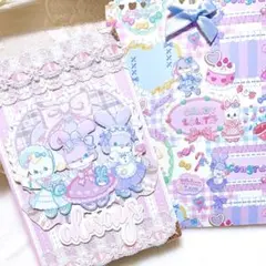 おすそ分けファイル　平袋　fluffy bunny 限定素材　たっぷり　メモ