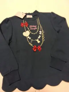 新品 Shirley Temple トレーナー 紺