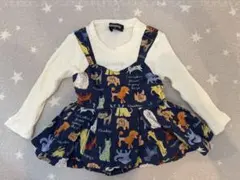 【kladskap】ベビー用 ドッキングワンピース　女の子　80cmのサムネイル