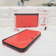 125【極美品】ニンテンドー 3DS LL リミテッドパック オレンジ×ブラック