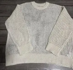 未使用に近いselle glant長袖ニット