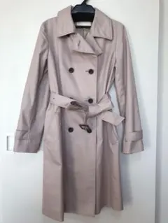 美品★ナチュラルビューティー　定番トレンチコート