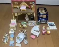 シルバニアファミリー  ハウス ワゴン車 セット売り