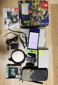 Nintendo Switch 有機ELモデル スプラトゥーンデザイン
