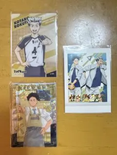ハイキュー!! クリアカード授業　ぱしゃこれ木兎　赤葦