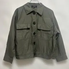 UNTITLED ミリタリージャケット オリーブグリーン