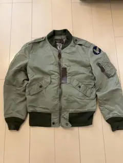 【美品】フライトジャケット　HOUSTON L-2 オリーブ