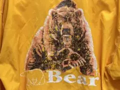 Bear ナイロンジャケット リバーシブル 90s 古着ヴィンテージ イエロー