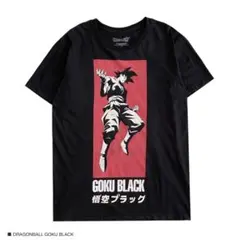 ドラゴンボール Lサイズ 半袖 Tシャツ アニメ 悟空ブラック ムービーT